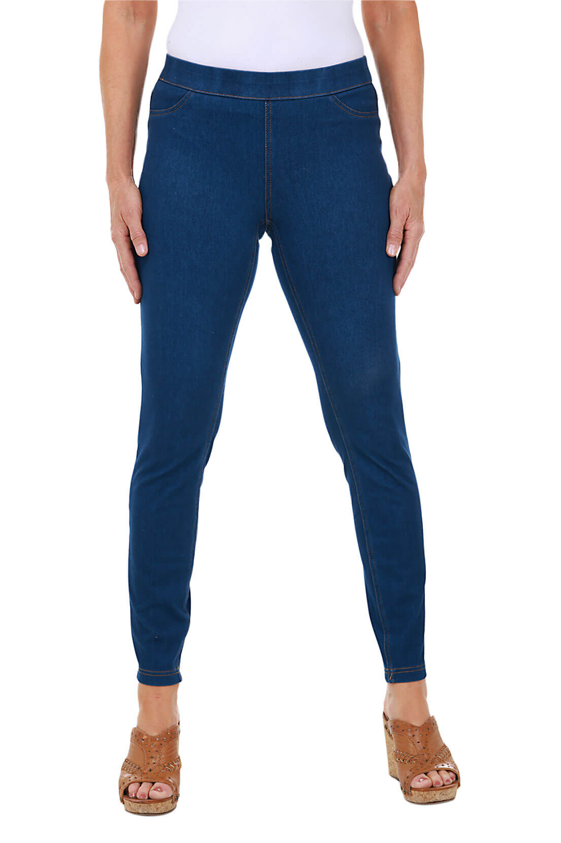 Haggar Pull On Ankle Jeggings, Jeans