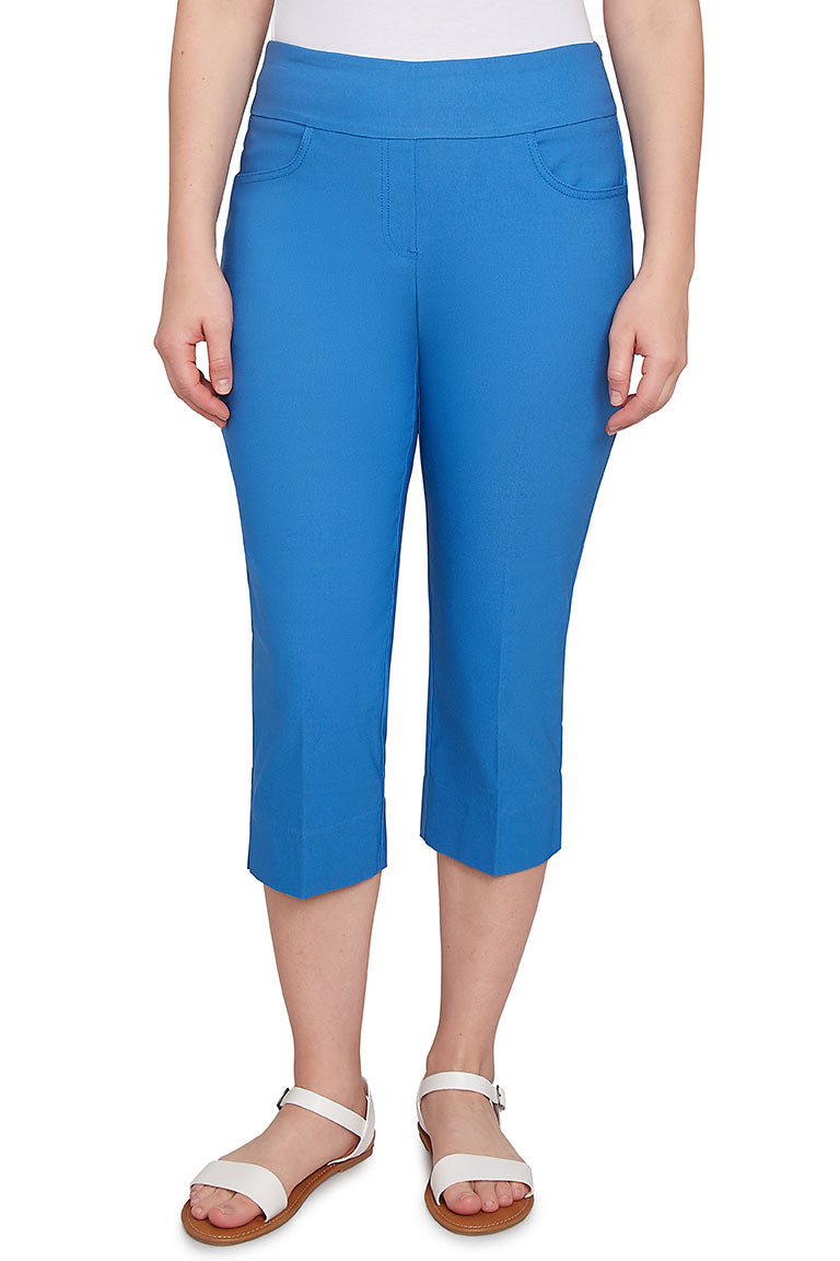 Pull-On Silky Capri Pant