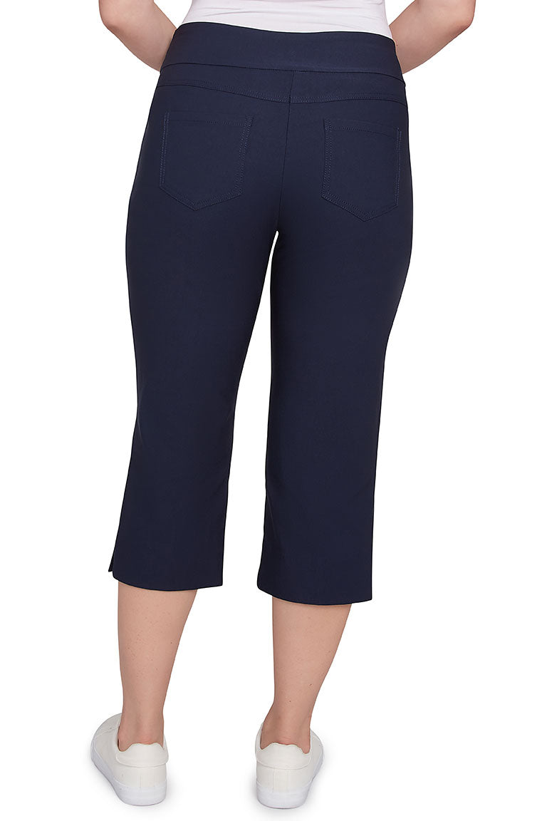 Pull-On Silky Capri Pant