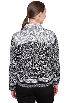 Monochrome Moment Embroidered Jacket