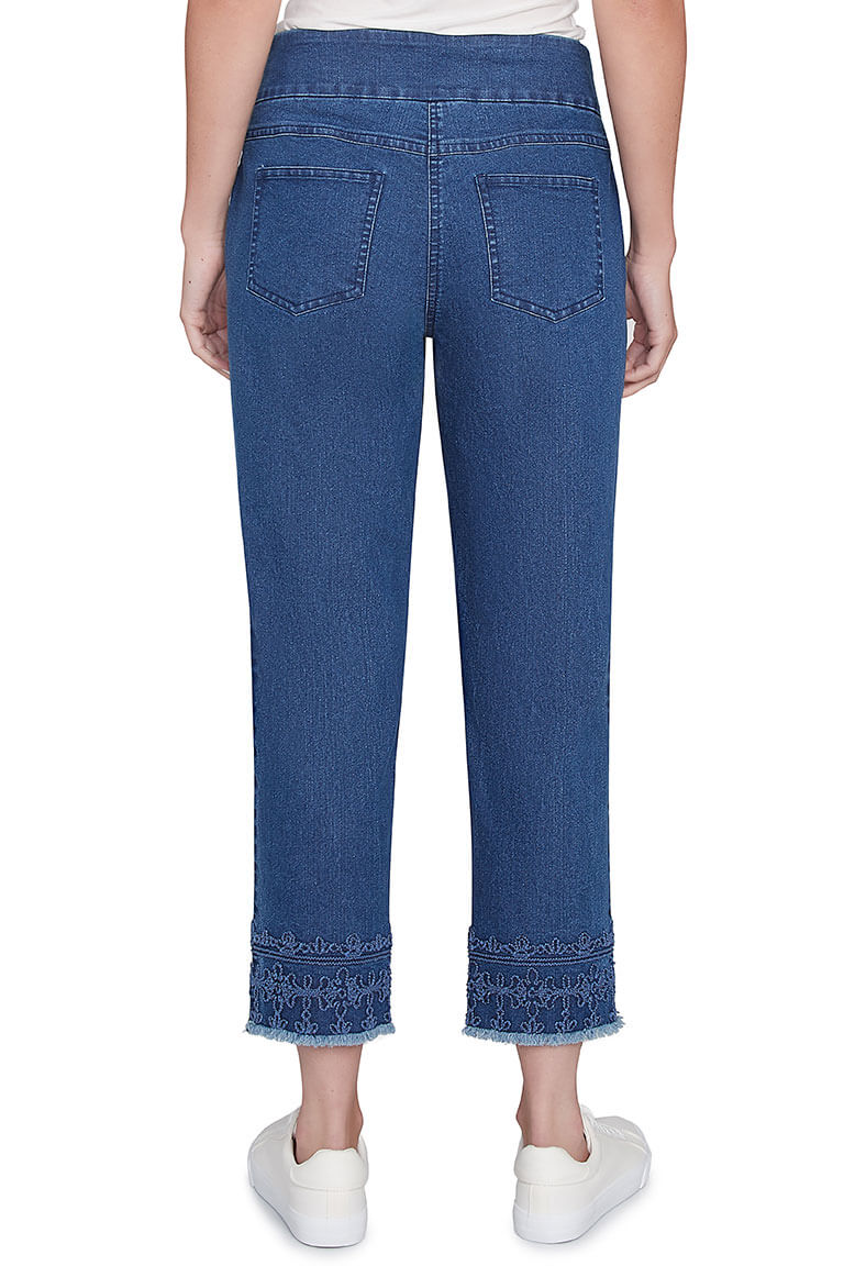 Petite Indigo Bella Vista Denim Ankle Pant