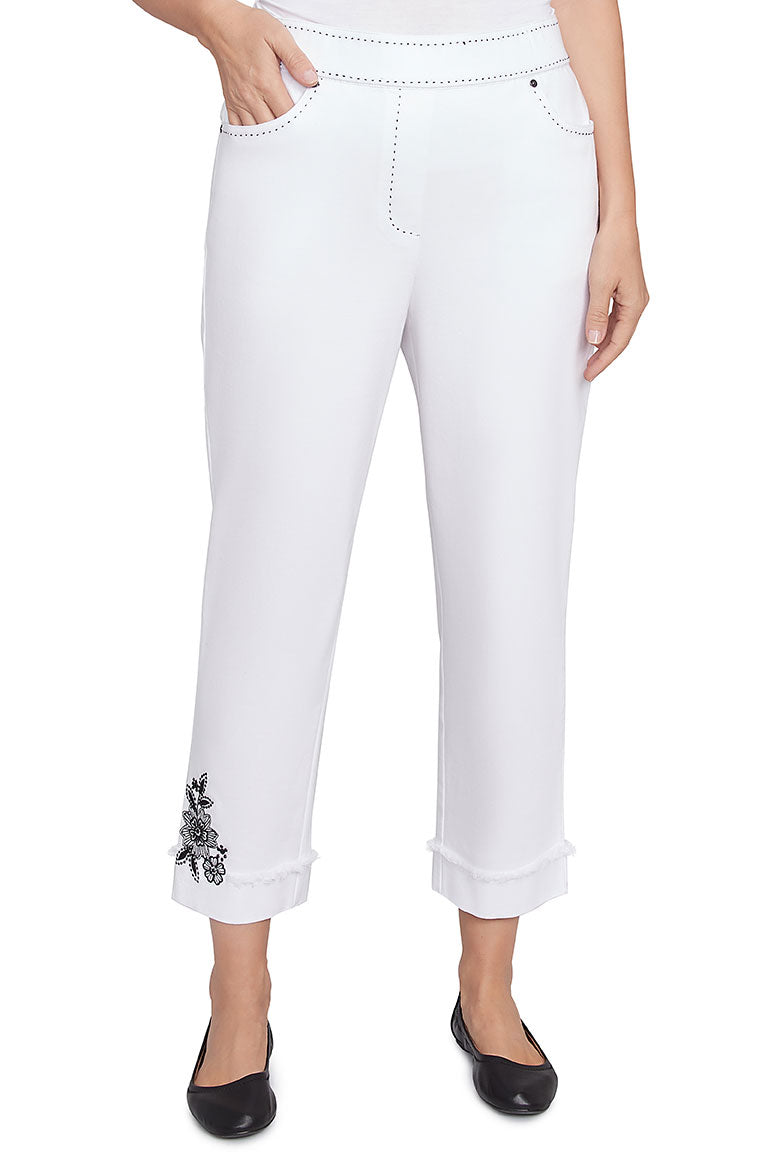 Wild At Heart Cuffed Denim Ankle Pant