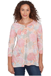 Spring Forward Floral Tunic