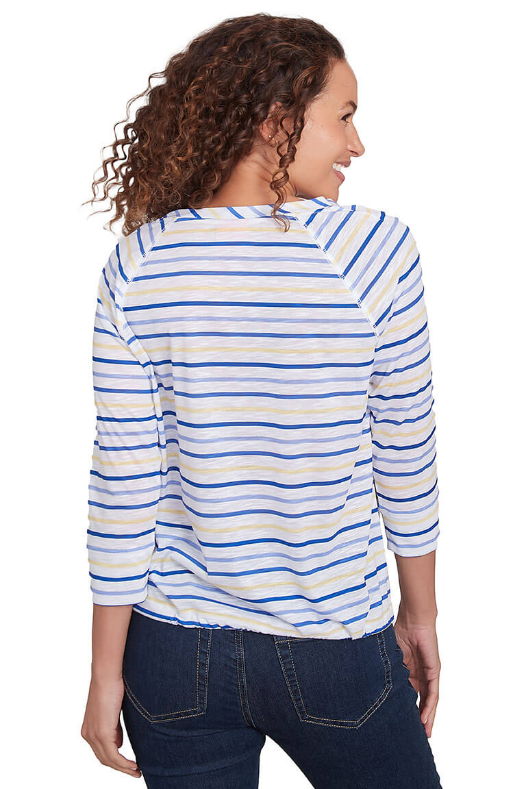 Petite Making Waves Beach Striped Top