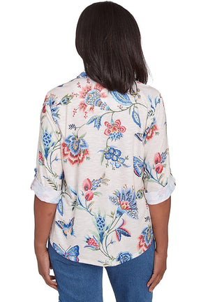 Free Spirit Garden Knit Shirt