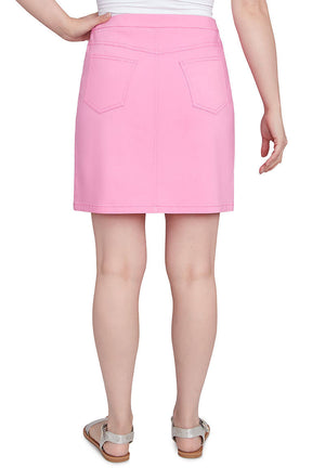 Petite I Pink I Can Solid Skort