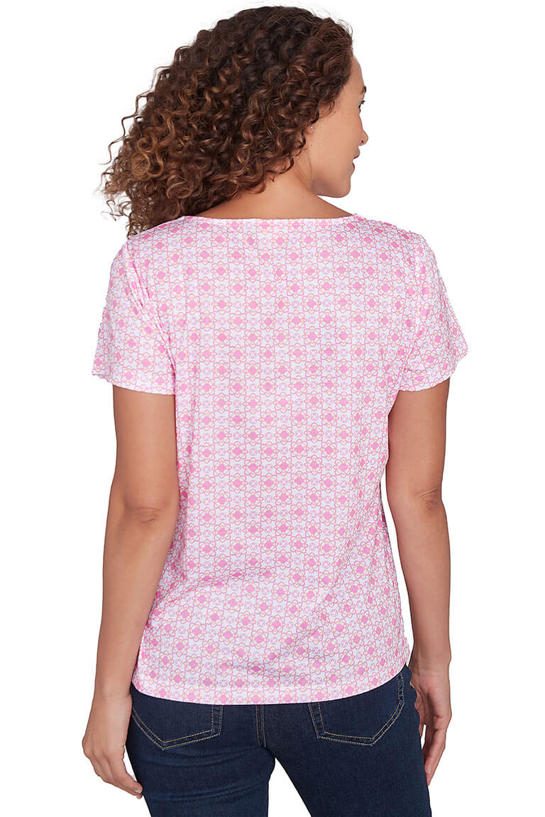 Petite I Pink I Can Lucky Tiles Tee