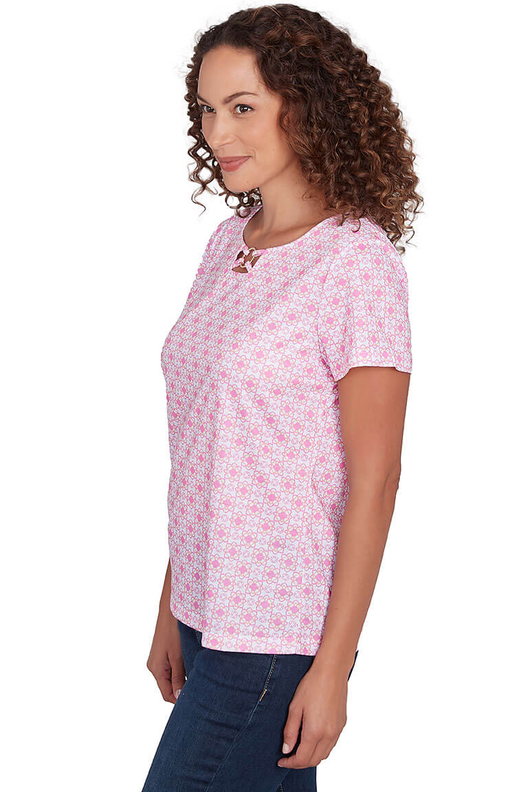 Petite I Pink I Can Lucky Tiles Tee