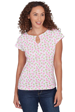 I Pink I Can Dancing Dots Tee