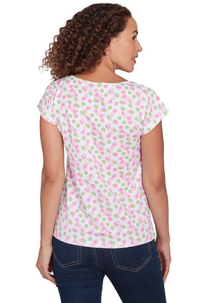 I Pink I Can Dancing Dots Tee