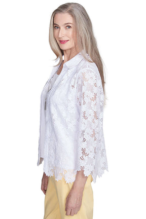 Dress Code Lace Cardigan Set