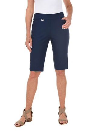 Pull-On Lattice Bermuda Short