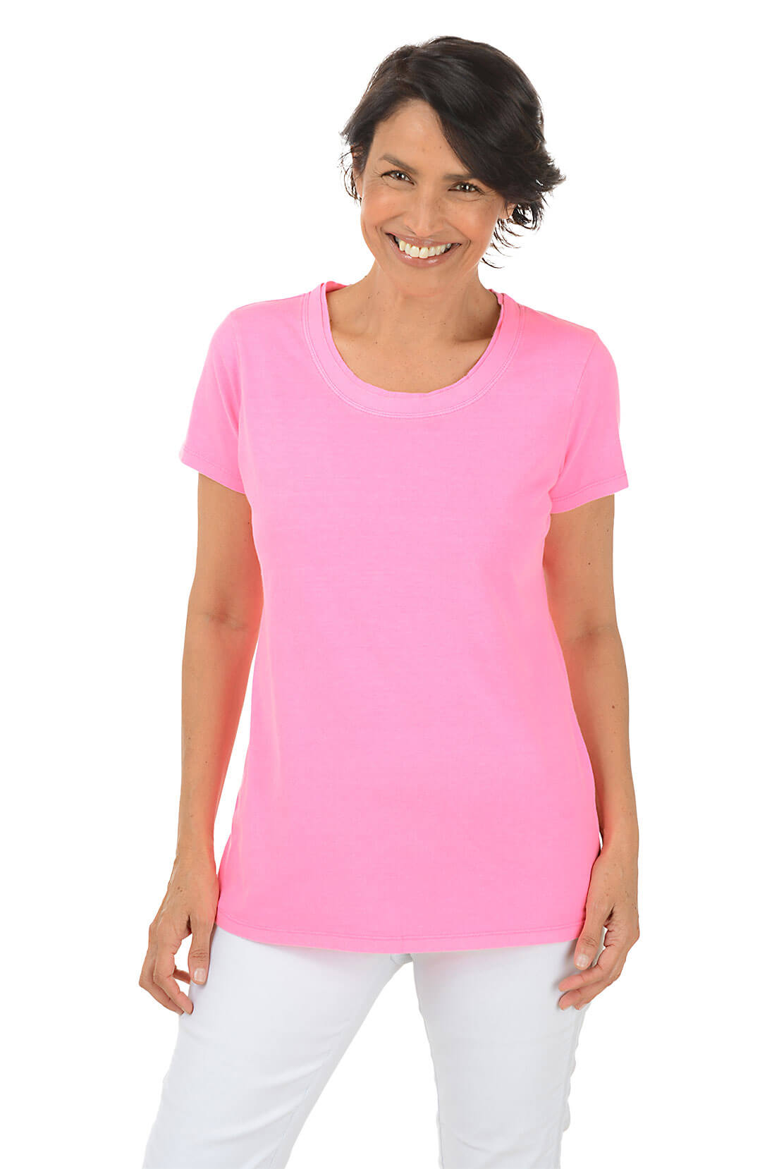 Classic Scoop Neck Tee