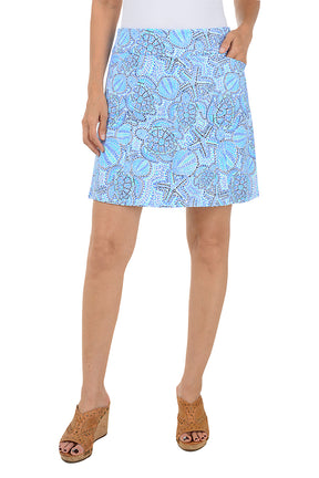 Sealife Dots Cooling UPF50+ Double Pocket Skort