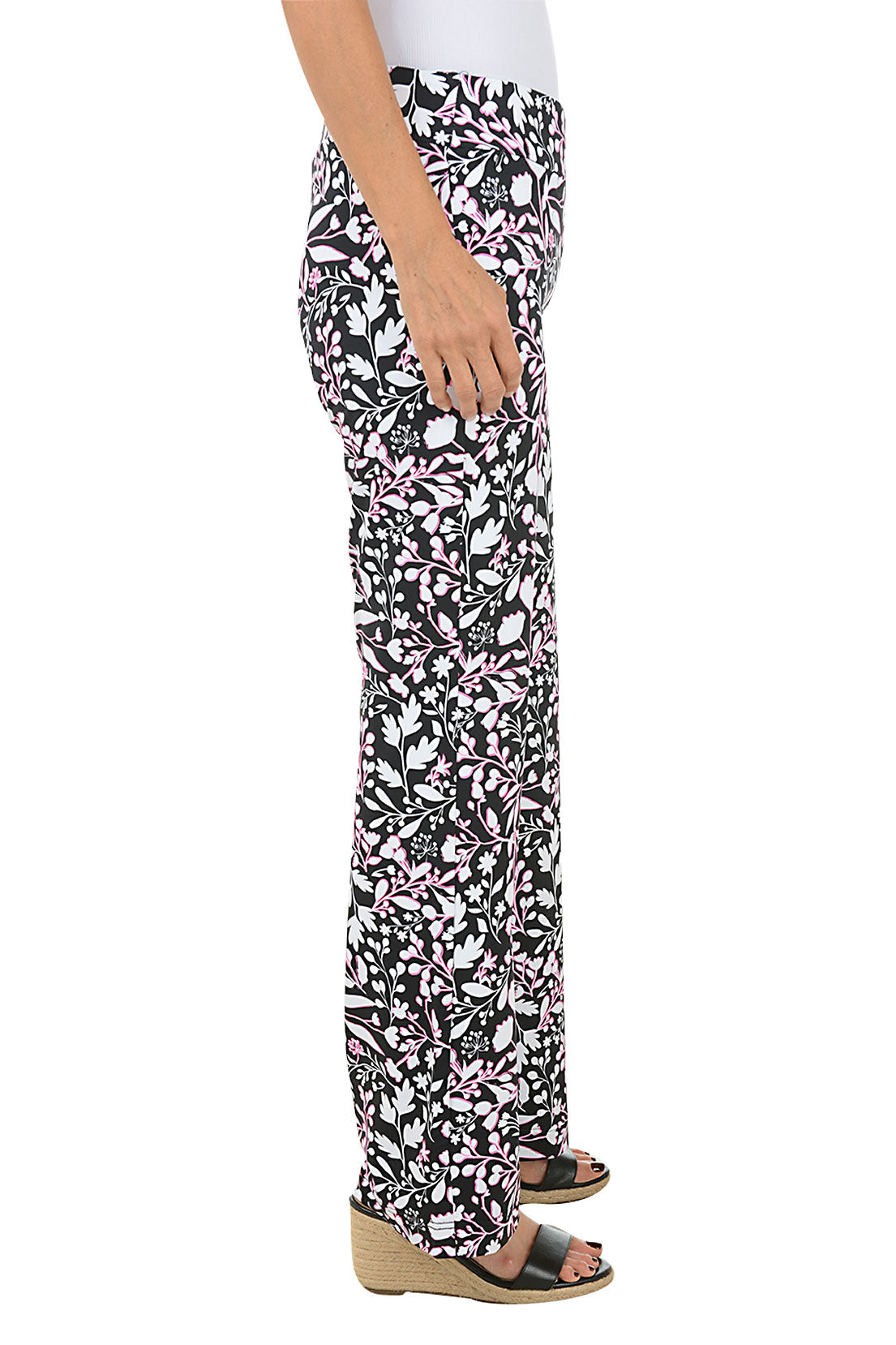 Floral Stencil UPF50+ Pull-On Pant