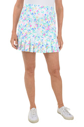 Tulip Bouquet UPF50+ Pleated Skort