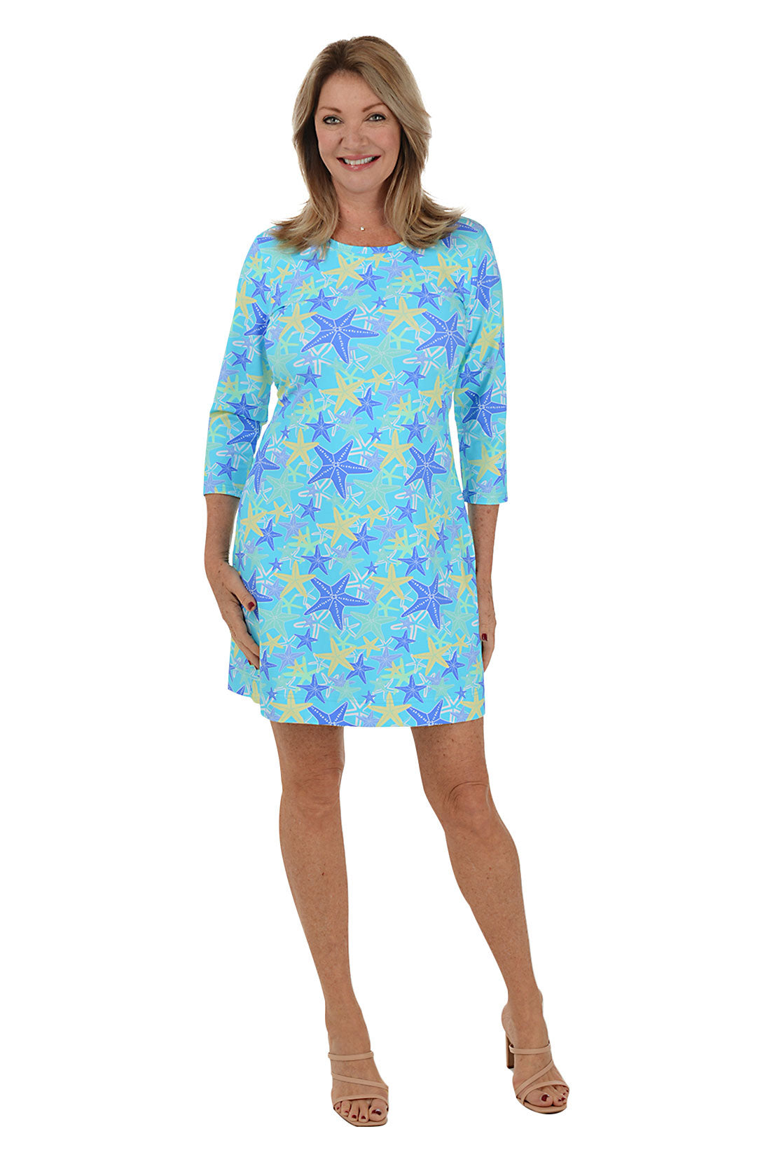 Starfish Explosion UPF50+ Travel Dress