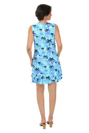 Palm Grove UPF50+ Ruffle Dress