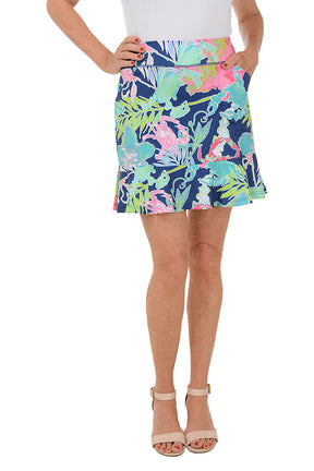 Crabby Madison Flared Pull-On Skort