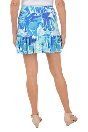 Aloha Missy Pleated Pull-On Skort