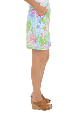 Caprese Tropical Logan Pull-On Skort