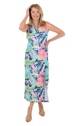 Crabby Jacin Sleeveless Maxi Dress