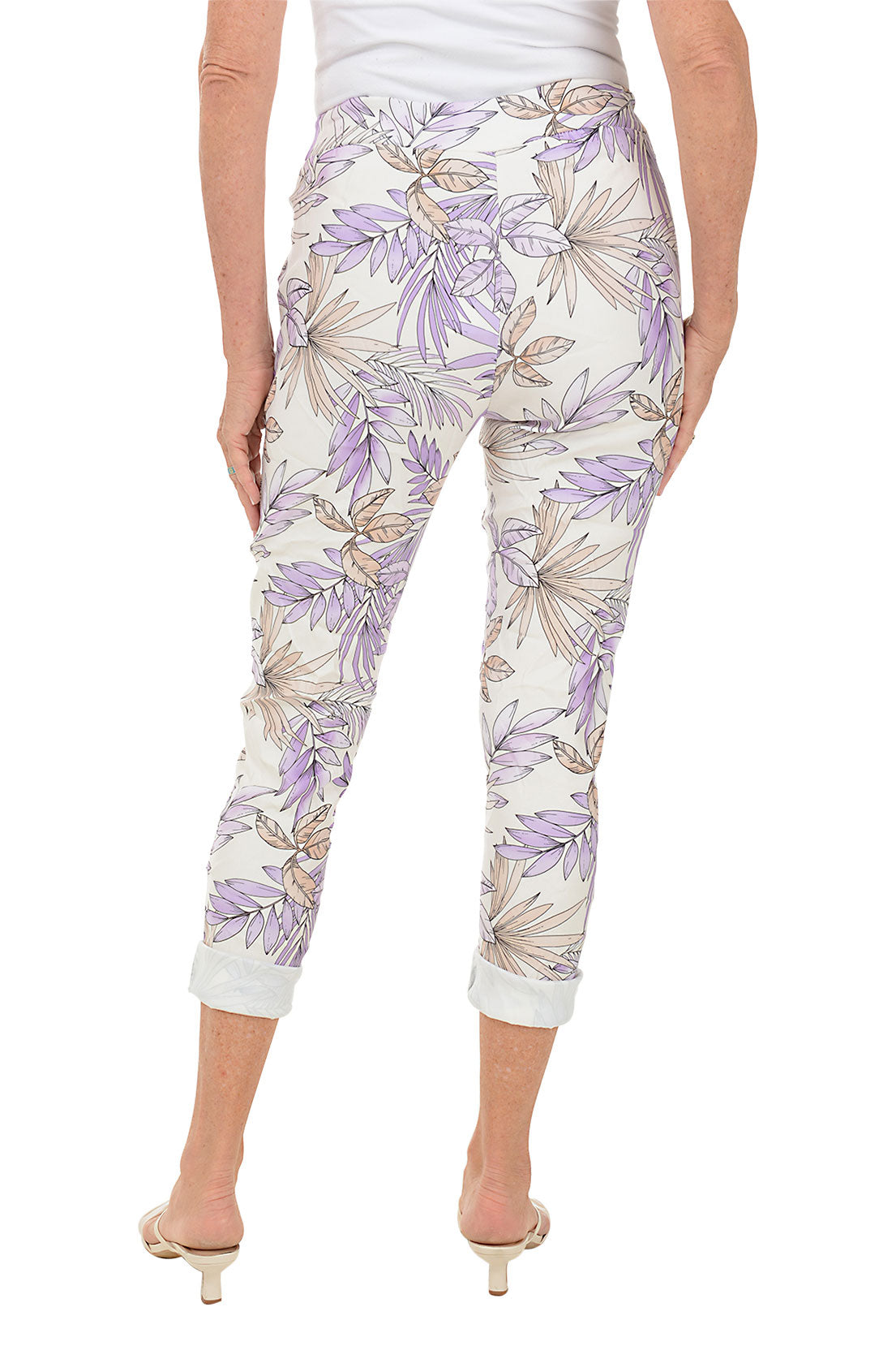 Purple Fern Jogger Pant