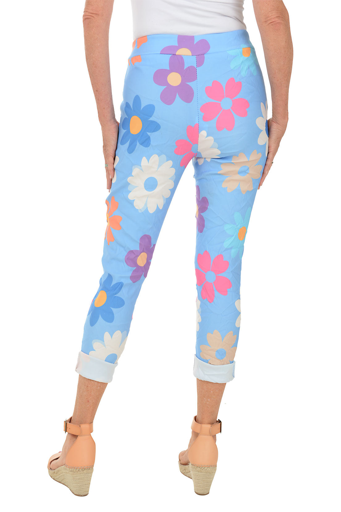 Blue Daisy Jogger Pant