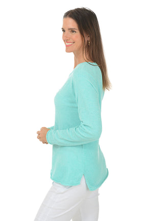 Vacay Embroidered Chenille Sweater