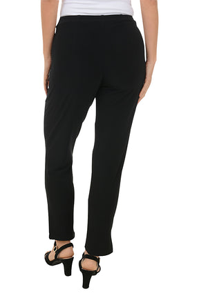 Side Slit Pull-On Ankle Pant