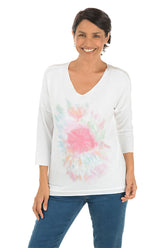 Galaxy Tie-Dye Knit Top