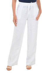 Linen Drawstring Pant