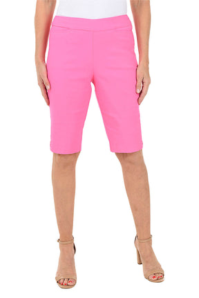 Pull-On Lattice Bermuda Short