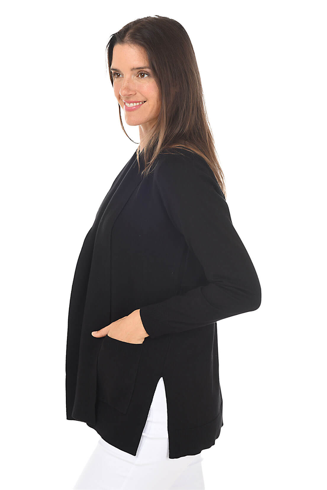 Long Sleeve Double Pocket Cardigan