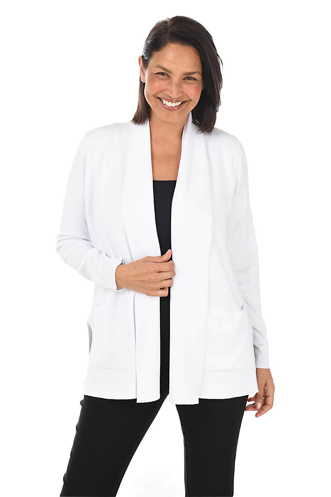 Long Sleeve Double Pocket Cardigan