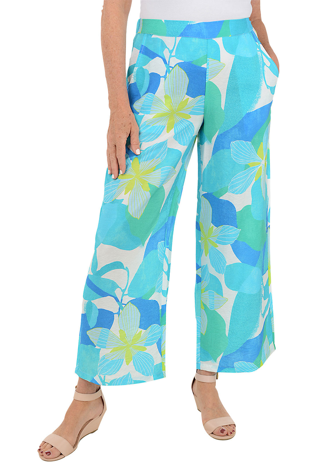 Tropical Floral Vacay Pant