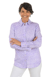 Giraffe Meghan Linen-Blend Shirt