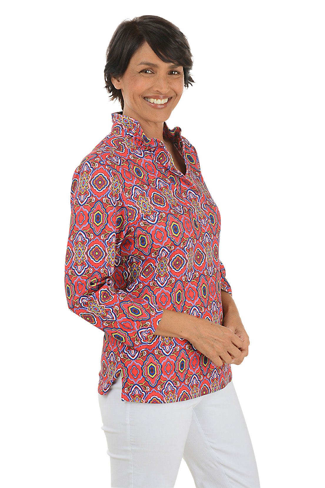 Diamond Medallions Tammy Blouse