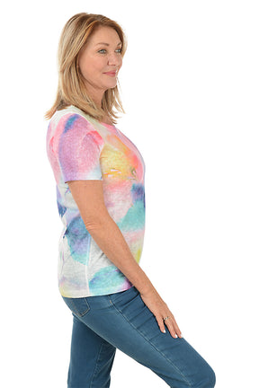 Floral Breeze Short Sleeve Tee