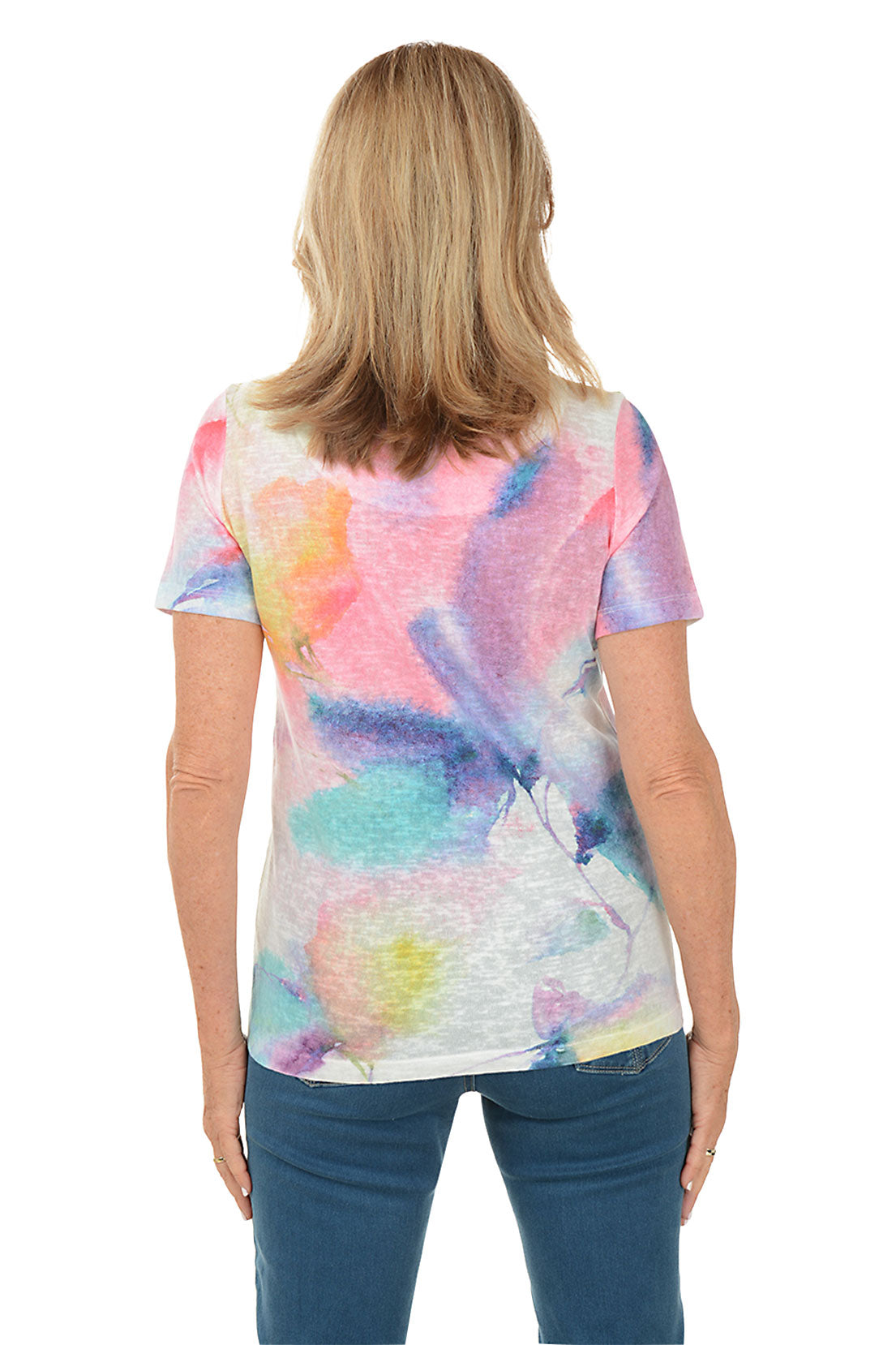 Floral Breeze Short Sleeve Tee