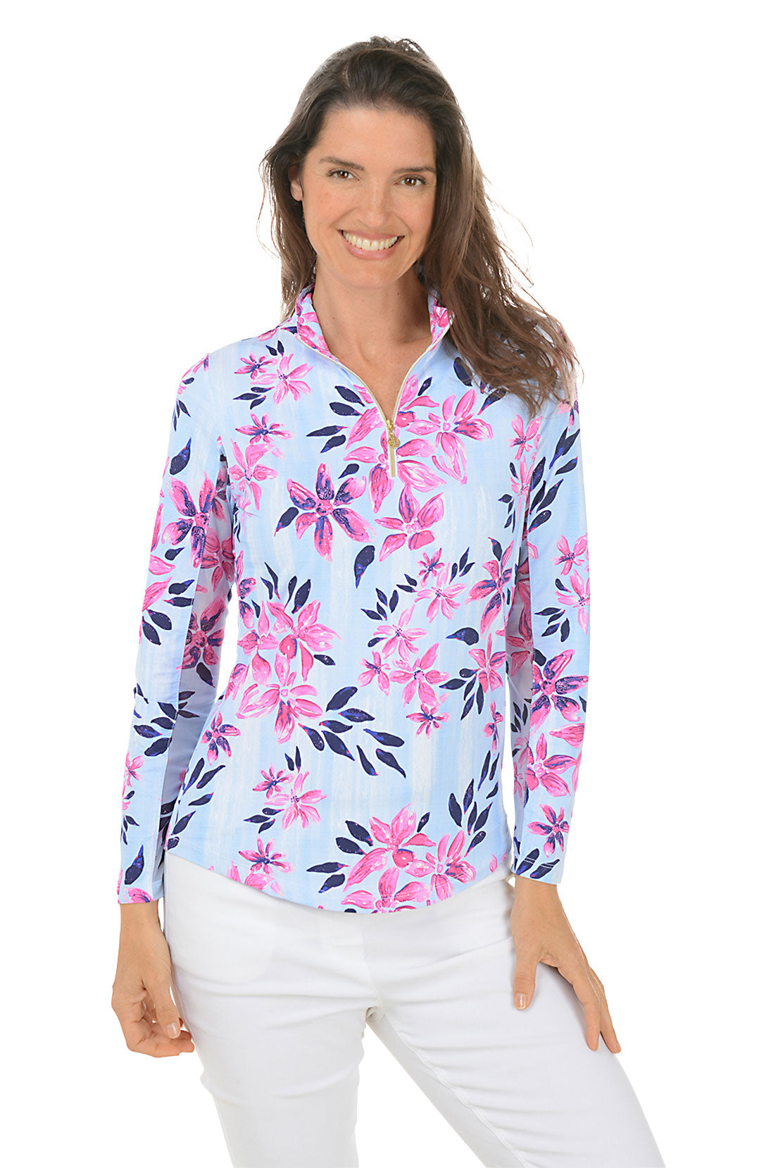 Bamboo Blooms UPF50+ Sun Shirt