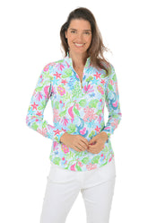 Light Blue Sea UPF50+ Sun Shirt