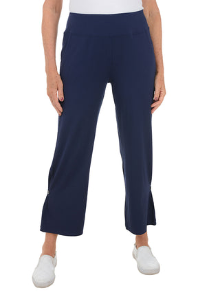 Side Pleat Ankle Pant