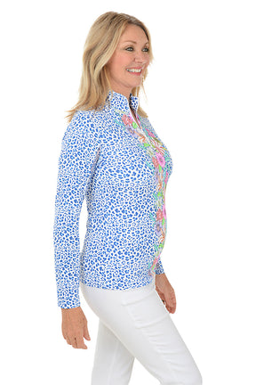 Carrie Cheetah UPF50+ Sun Shirt