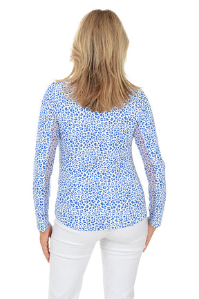 Carrie Cheetah UPF50+ Sun Shirt