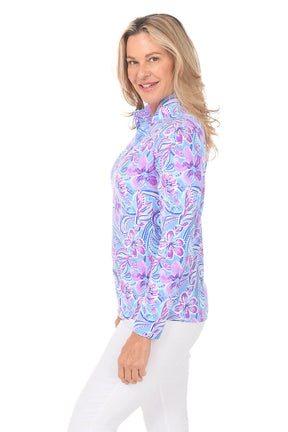 Allie Flowers UPF50+ Sun Shirt