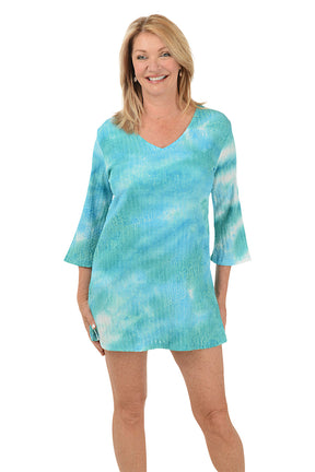 Ocean V-Neck Tunic Cover-Up