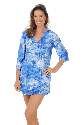 Cielo V-Neck Tunic Cover-Up