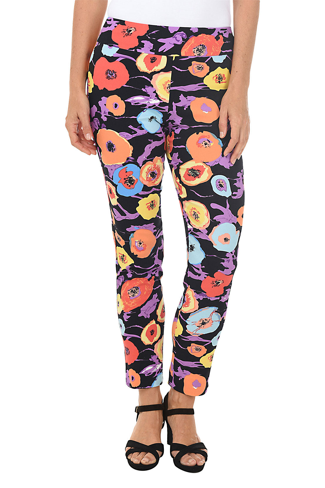 Krazy Larry Ankle Pull On Printed Pants – 606River
