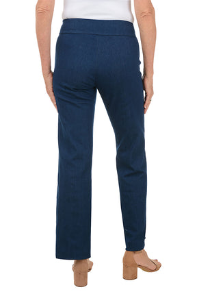 Flared Denim Pull-On Pant